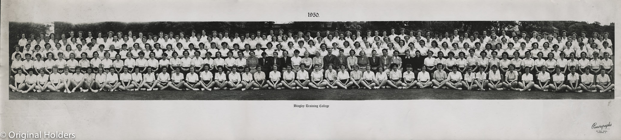Bingley Training College 1950