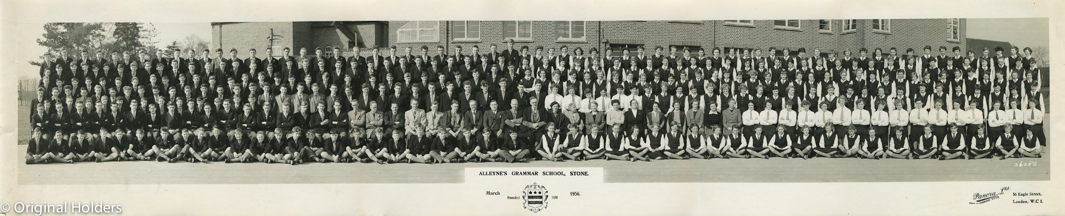 Alleyne's Grammar School - March 1956